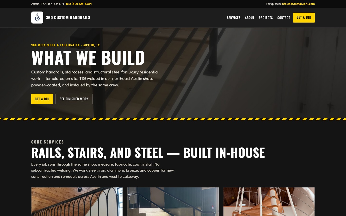 360 Metalwork services