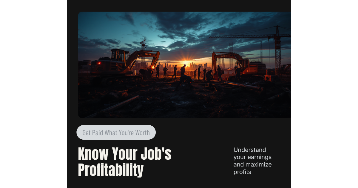 Finally know what the job made you.